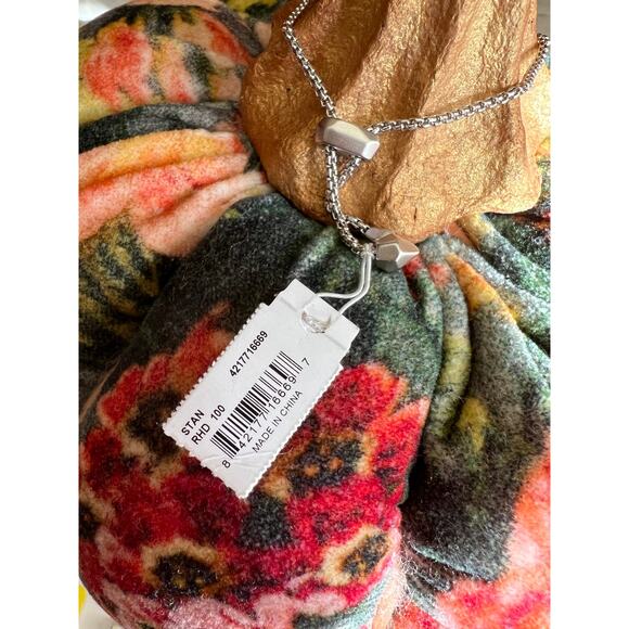 Kendra Scott Stan silver and white adjustable slide bracelet - Picture 7 of 9